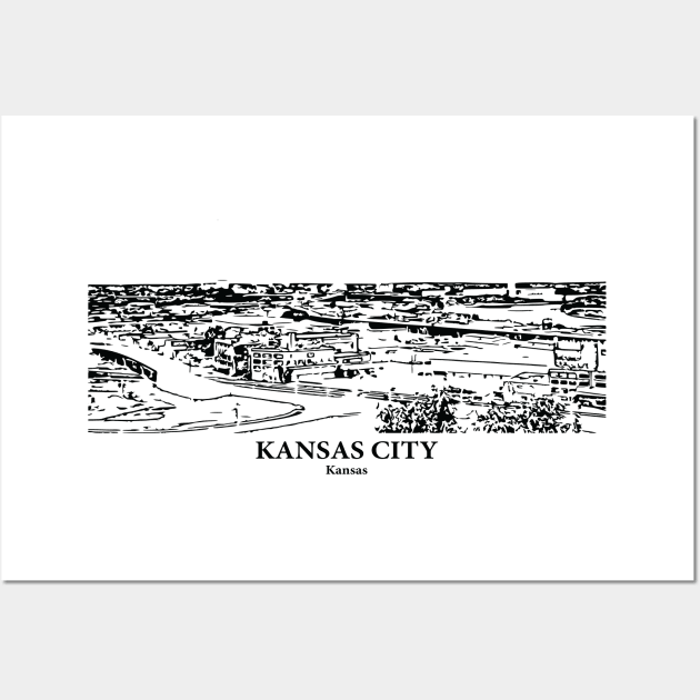 Kansas City - Kansas Wall Art by Lakeric